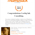 best web designer of thumbtack 2015