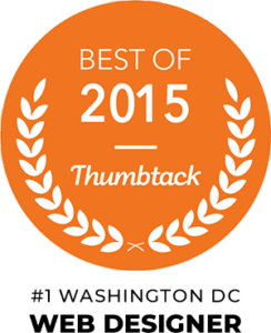 Thumbtack Best of 2015 #1 Wahington DC Web Designer