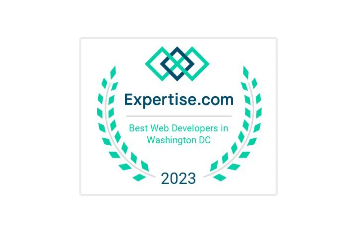 Expertise.com badge - Best Web Devlopers in Washington DC 2023