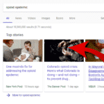 SERP Feature - top stories