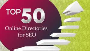Top 50 SEO Online Directories Graphic