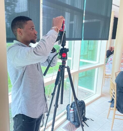 Livestreaming of a Wedding Reception