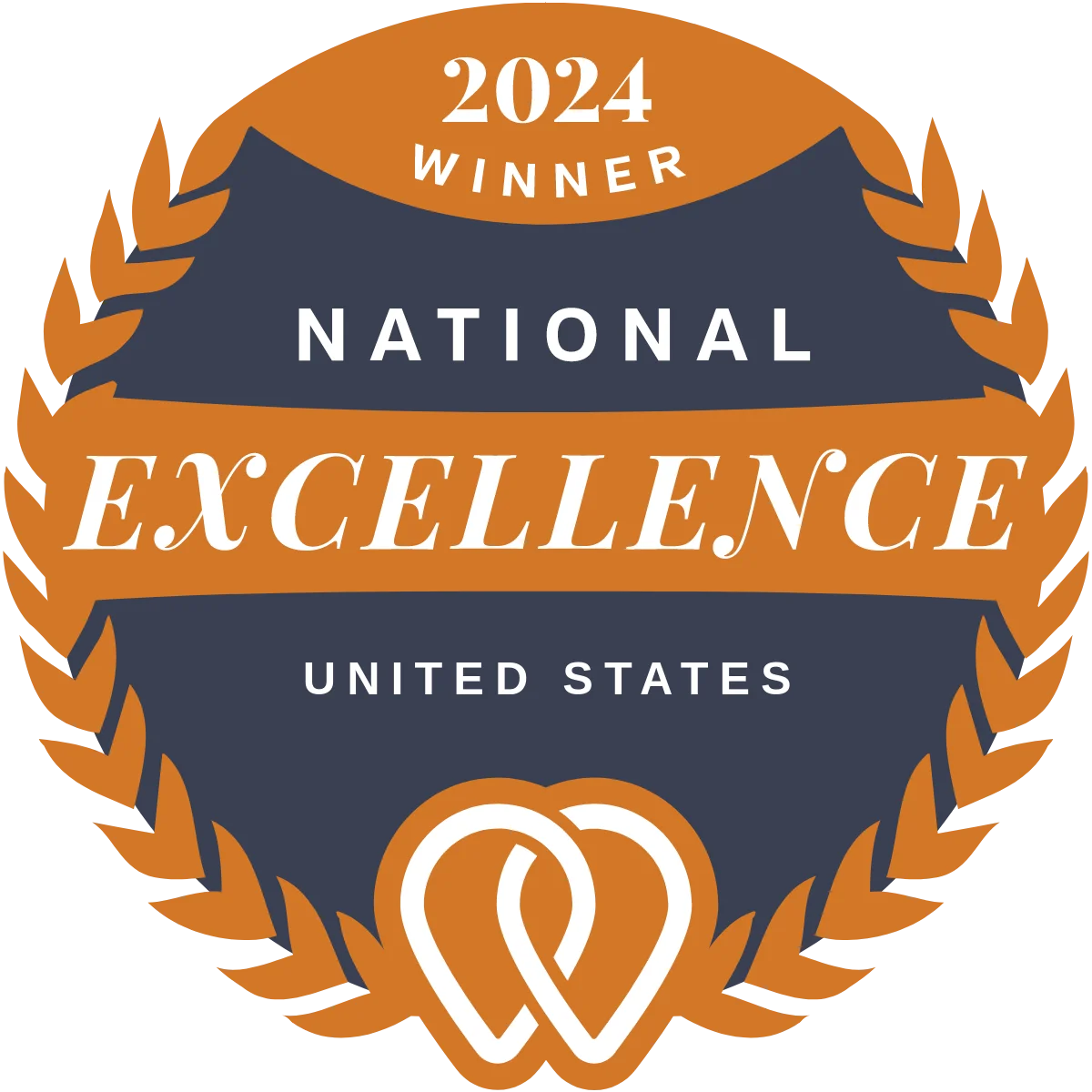 2024 National Excellence Winner, United states (logo)