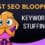 SEO Blooper #1: Keyword Stuffing