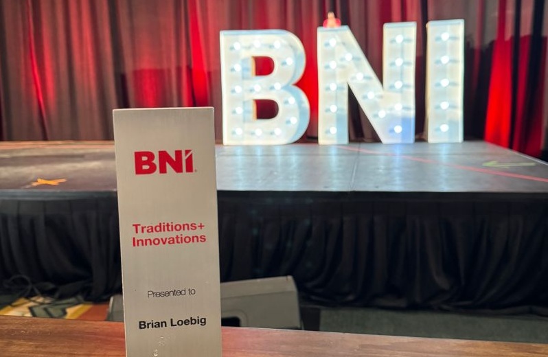 Brian Loebig Honored With the BNI Traditions and Innovations Award